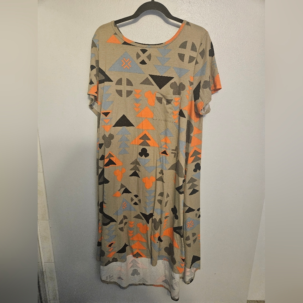 Mickey mouse lularoe dress